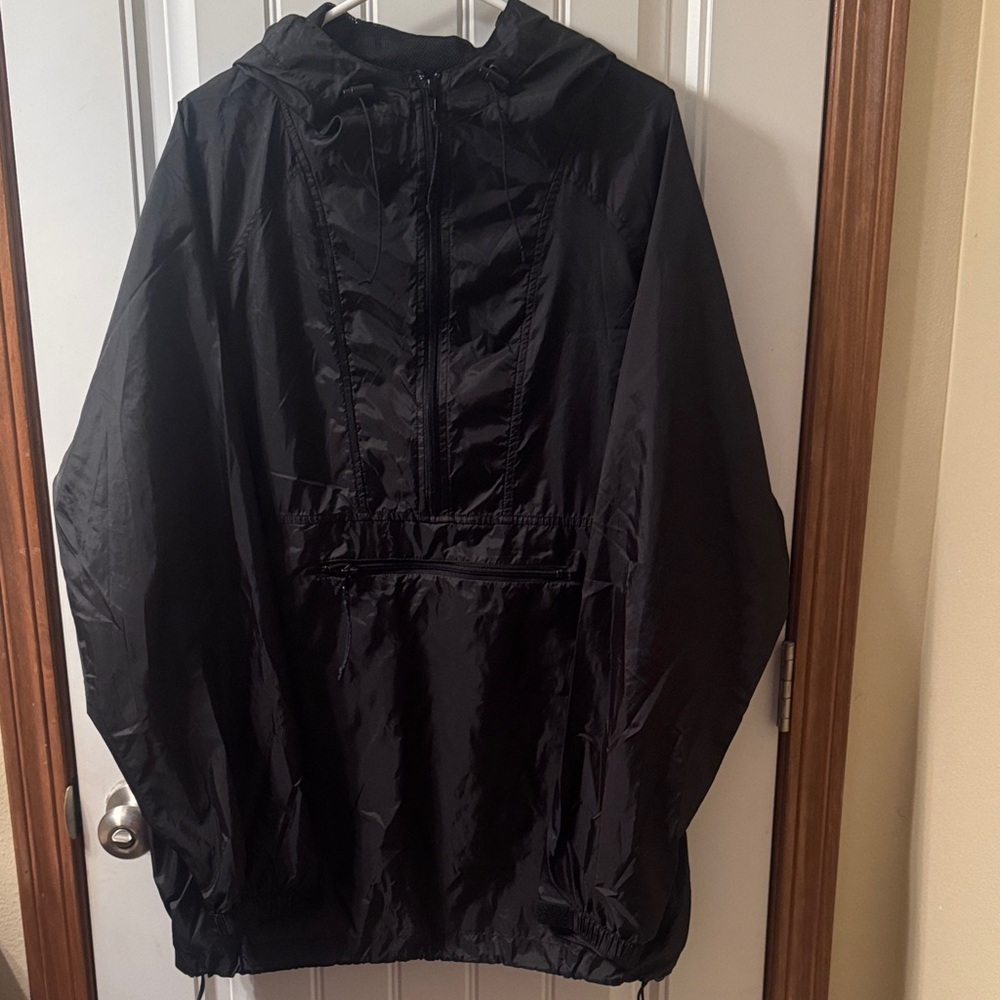 REI Black Hooded Jacket